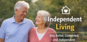 Independent living community offering active, comfortable senior living at Fellowship Homes