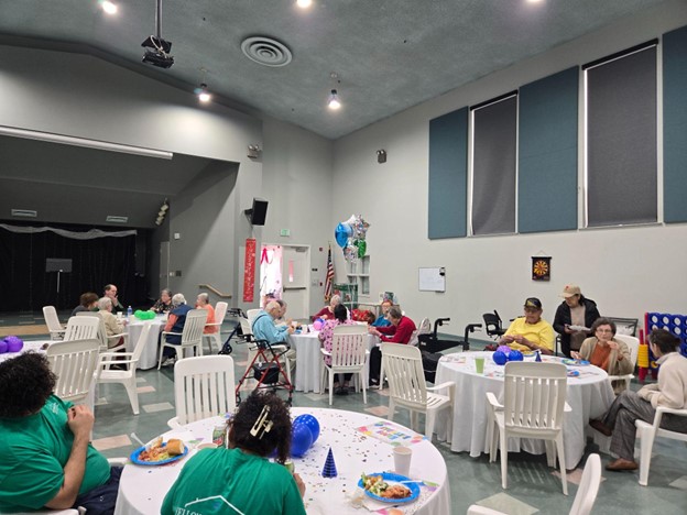 Happy senior enjoying daily life in an independent living community in Modesto CA